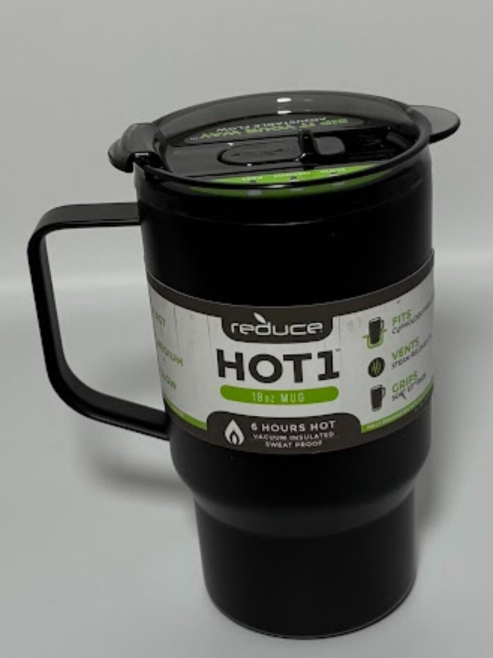 Reduce Vacuum Insulated Stainless Steel 18oz Travel Mug with Adjustable Flow Lid